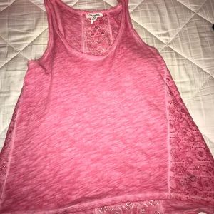 Pink tank